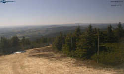 Lysá hora, pohled na západ