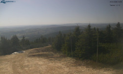 Lysá hora, pohled na západ