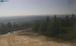 Lysá hora, pohled na západ