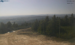 Lysá hora, pohled na západ