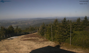 Město Rokytnice nad Jizerou - Lysá hora, pohled na západ - 30.4.2026 v 09:01 Město Rokytnice nad Jizerou - Lysá hora, pohled na západ - 30.4.2026 v 09:01