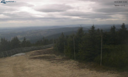 Lysá hora, pohled na západ