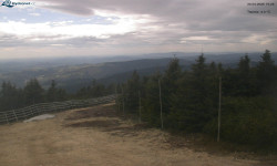 Lysá hora, pohled na západ