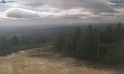 Lysá hora, pohled na západ