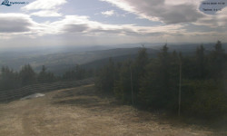 Lysá hora, pohled na západ