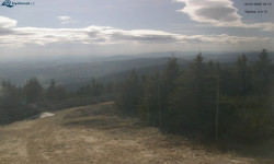 Lysá hora, pohled na západ