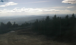 Lysá hora, pohled na západ