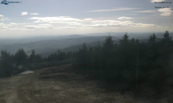 Lysá hora, pohled na západ