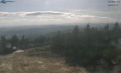 Lysá hora, pohled na západ