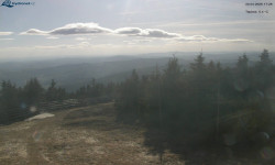 Lysá hora, pohled na západ