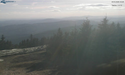 Lysá hora, pohled na západ