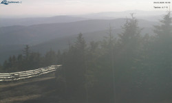 Lysá hora, pohled na západ