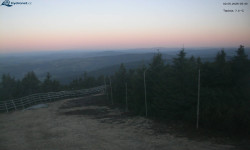 Lysá hora, pohled na západ