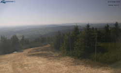 Lysá hora, pohled na západ