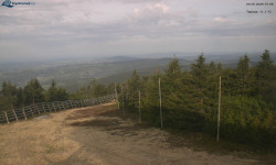 Lysá hora, pohled na západ
