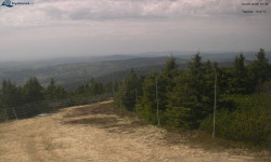 Lysá hora, pohled na západ