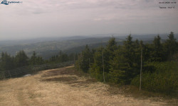 Lysá hora, pohled na západ