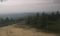 Lysá hora, pohled na západ
