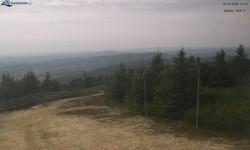 Lysá hora, pohled na západ