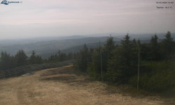 Lysá hora, pohled na západ
