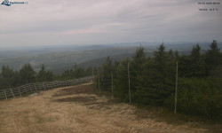 Lysá hora, pohled na západ