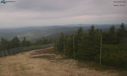 Lysá hora, pohled na západ