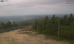 Lysá hora, pohled na západ
