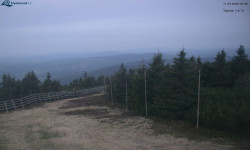 Lysá hora, pohled na západ
