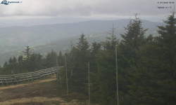 Lysá hora, pohled na západ