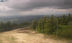 Lysá hora, pohled na západ