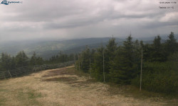 Lysá hora, pohled na západ