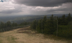 Lysá hora, pohled na západ