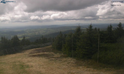 Lysá hora, pohled na západ