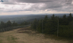 Lysá hora, pohled na západ