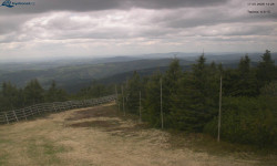 Lysá hora, pohled na západ
