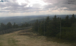 Lysá hora, pohled na západ