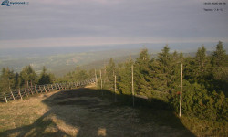 Lysá hora, pohled na západ
