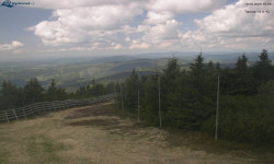 Lysá hora, pohled na západ