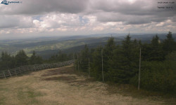 Lysá hora, pohled na západ