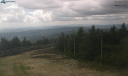 Lysá hora, pohled na západ