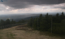 Lysá hora, pohled na západ