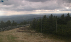 Lysá hora, pohled na západ