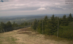 Lysá hora, pohled na západ