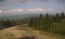 Lysá hora, pohled na západ