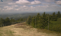 Lysá hora, pohled na západ