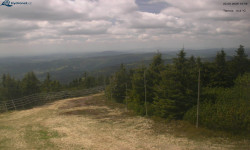 Lysá hora, pohled na západ