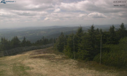 Lysá hora, pohled na západ