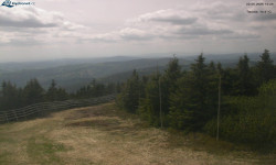 Lysá hora, pohled na západ
