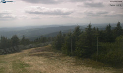 Lysá hora, pohled na západ
