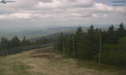 Lysá hora, pohled na západ